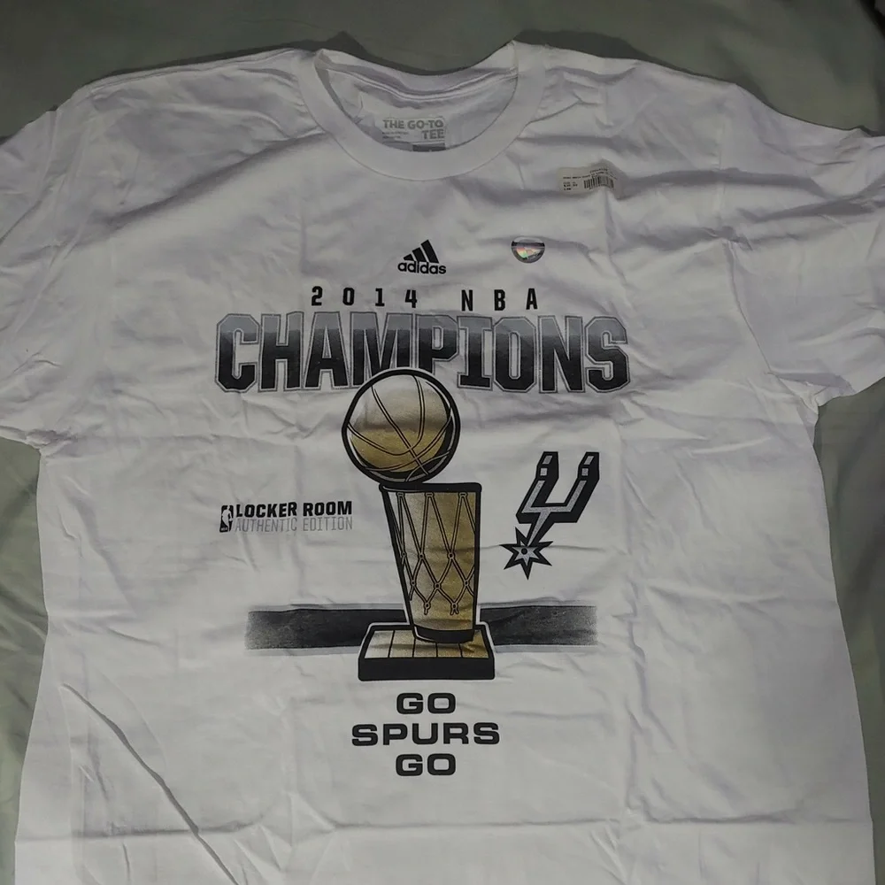 Adidas 2014 NBA champion locker room edition tshirt size XL - Picture 1 of 3